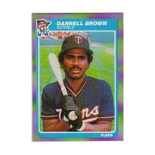 1985 Fleer #270 Darrell Brown Sports Collectibles