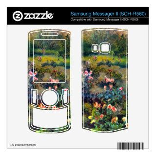 Rose grove by Pierre Renoir Samsung Messager II Decal
