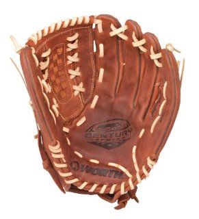Worth Fastpitch Softball Century Series 13 inch Softball Glove, Right Hand Throw (C130X 3/0)  Baseball Infielders Gloves  Sports & Outdoors
