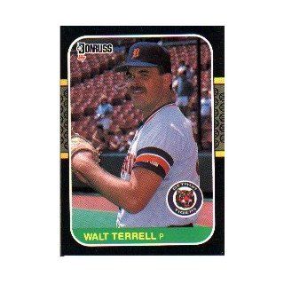 1987 Donruss #275 Walt Terrell Sports Collectibles