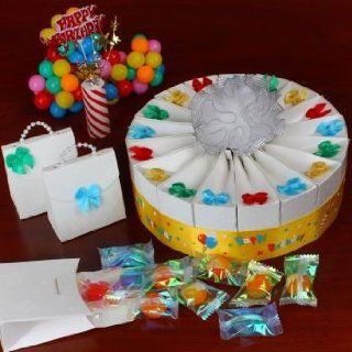 1 Tier Birthday Favor Cake Kit Patio, Lawn & Garden