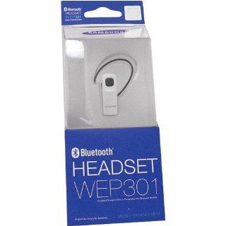 Samsung WEP 301 Bluetooth Headset (Silver) Cell Phones & Accessories