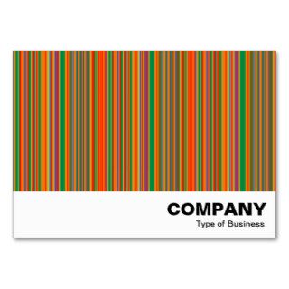 Colorful Stripes 01 Business Card