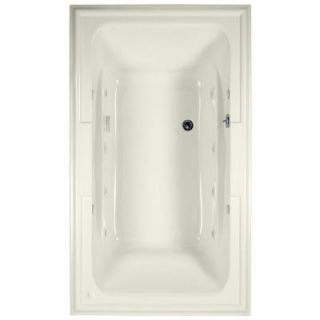 American Standard Town Square EcoSilent 6 ft. Whirlpool Tub in Linen 2742.048WC.222