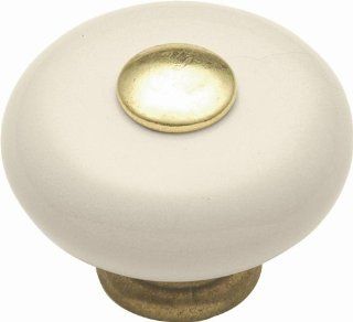 Tranquility Knob (Set of 10) (Satin Nickel With Black)   Cabinet And Furniture Knobs