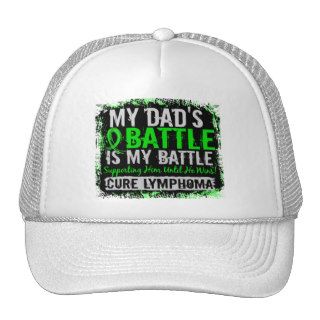 My Battle Too 2 Lymphoma Dad Trucker Hat