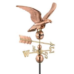 Good Directions Smithsonian Polished Copper Eagle Weathervane 955P