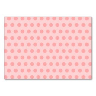 Pale Pink Polka Dots Business Card Templates