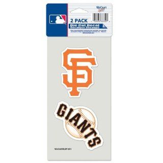 San Francisco Giants Set Of 2 Die Cut Decals  Sports Fan Automotive Decals  Sports & Outdoors