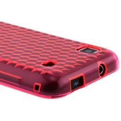 BasAcc Clear Hot Pink Diamond TPU Skin Case for Samsung T959/ i9000 BasAcc Cases & Holders