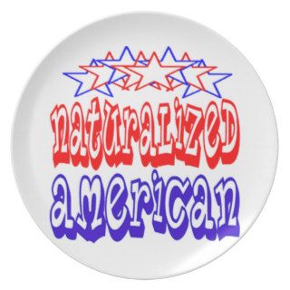 Naturalized American Dinner Plate