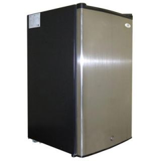 SPT 2.8 cu. ft. Upright Freezer in Stainless Steel/Black UF 311S