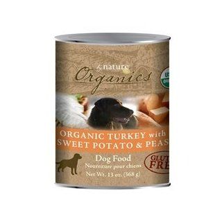 By Nature Organics Turkey, Sweet Potato & Peas Dog Canned Food 12 13.2 oz cans  Canned Wet Pet Food 
