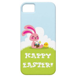 Easter Bunny and Chick iPhone 5 Case