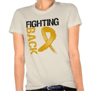 Appendix Cancer Fighting Back Tee Shirts