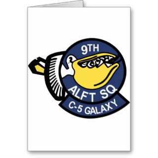 9th Airlift Squadron Greeting Card
