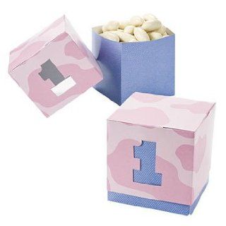 1st Birthday Pink Cowgirl Favor Boxes   Theme Parties & Western Health & Personal Care