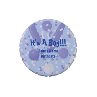 It's A Boy Jelly Belly Candy Tin