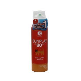 Mentholatum Sunplay Sunscreen Uv Body Mist Sunblock Spf80 150ml  Beauty