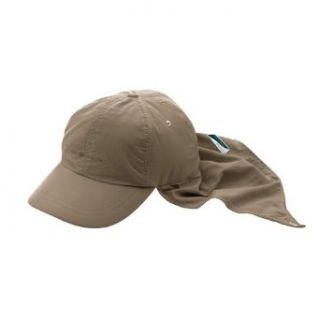 ExOfficio Insect Shield Cape Hat, Lt Khaki, Large/X Large  Baseball Caps  Sports & Outdoors
