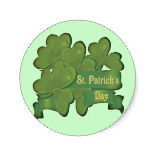 St Patrick's Day T shirts and Gifts Stickers
