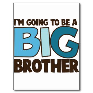 big brother t shirt post cards
