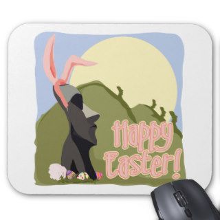 Easter Island Bunny Mousepad