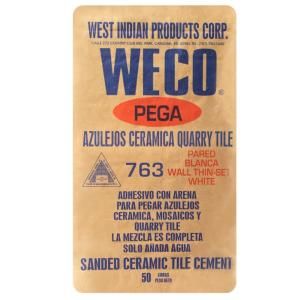 WECO 763 50 lbs. Wall Thinset White 63501