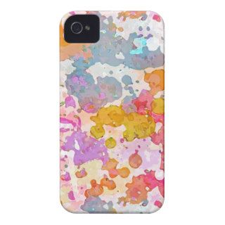 Colorful Splats iPhone 4 Case Mate Case