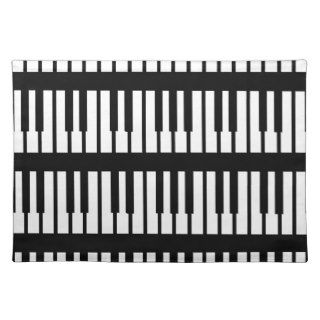Piano Keys Pattern Place Mat