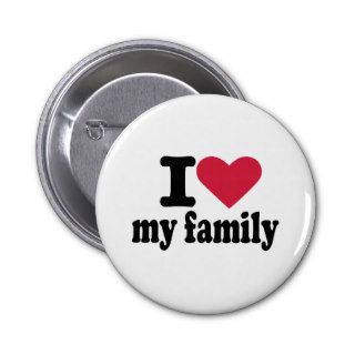 I love my family pin
