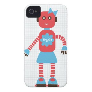 Robot Love (Hers) Case for Couples Case Mate iPhone 4 Cases