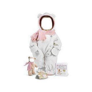 American Girl Bitty Baby "Polar Bear Bunting Set" for 15" doll  NO doll or bear  Toys & Games