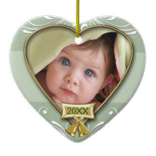 Baby's First Photo Frame Christmas Tree Ornaments