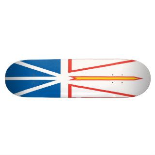 Newfoundland and Labrador Flag Skateboard