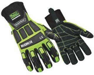 Glove, Impact Resistant, Kevloc, M, HiVis, Pr   Work Gloves  