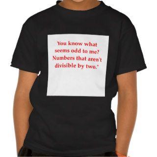 funny math joke shirt