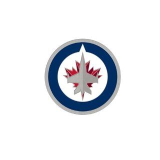WINNIPEG JETS OFFICIAL 1"X1" NHL LAPEL PIN  Sports Related Pins  Sports & Outdoors
