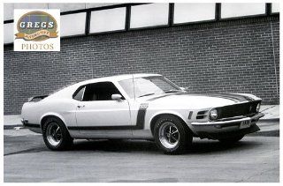 1970 Mustang Boss 302 12x18 Factory Photo Automotive