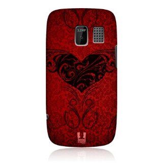 Head Case Designs Poison Heart Collection Snap on Back Case For Nokia Asha 302 Cell Phones & Accessories