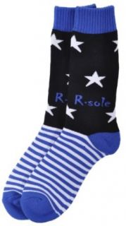 Premium R Sole Stars & Stripes Patriotic USA Superior Cushion Foot Crew Socks at  Mens Clothing store