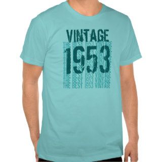 60th Birthday Gift The Best 1953 Vintage W1993E T Shirt