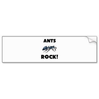 Ants Rock Bumper Sticker