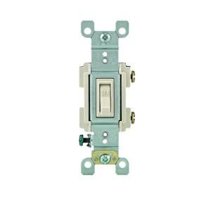 Leviton 15 Amp Preferred Switch   Light Almond R66 RS115 02T