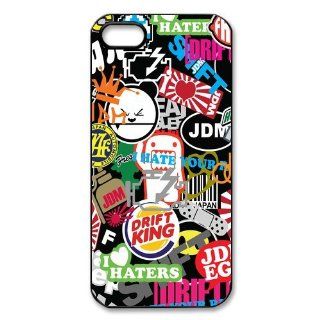 Personalized JDM Sticker Bomb Hard Case for Apple iphone 5/5s case AA307 Cell Phones & Accessories