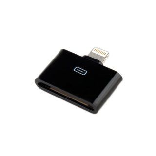 ZY 308T 30 pin Female to 8 pin Male Charging / Data Adapter for iphone5/ipad mini/ipad4 Black Cell Phones & Accessories