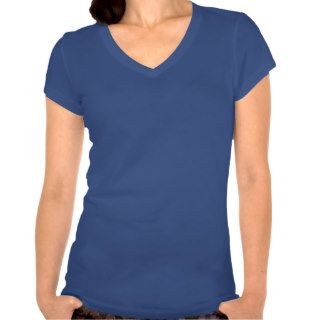 Women's Bella Jersey V Neck T Shirt Royal Blue