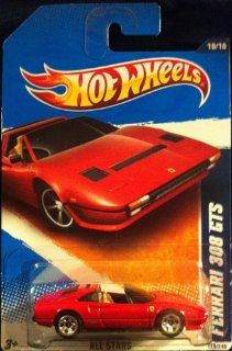Hot Wheels 2011, Ferrari 308 GTS Red 128/240. All Stars. 164 Scale. Toys & Games