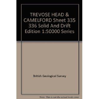 TREVOSE HEAD & CAMELFORD Sheet 335 336 Solid And Drift Edition 150000 Series British Geological Survey Books