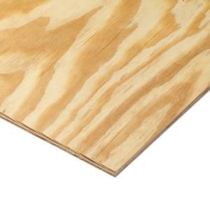 15/32 in. x 4 ft. x 8 ft. Southern Pine Plywood 231355